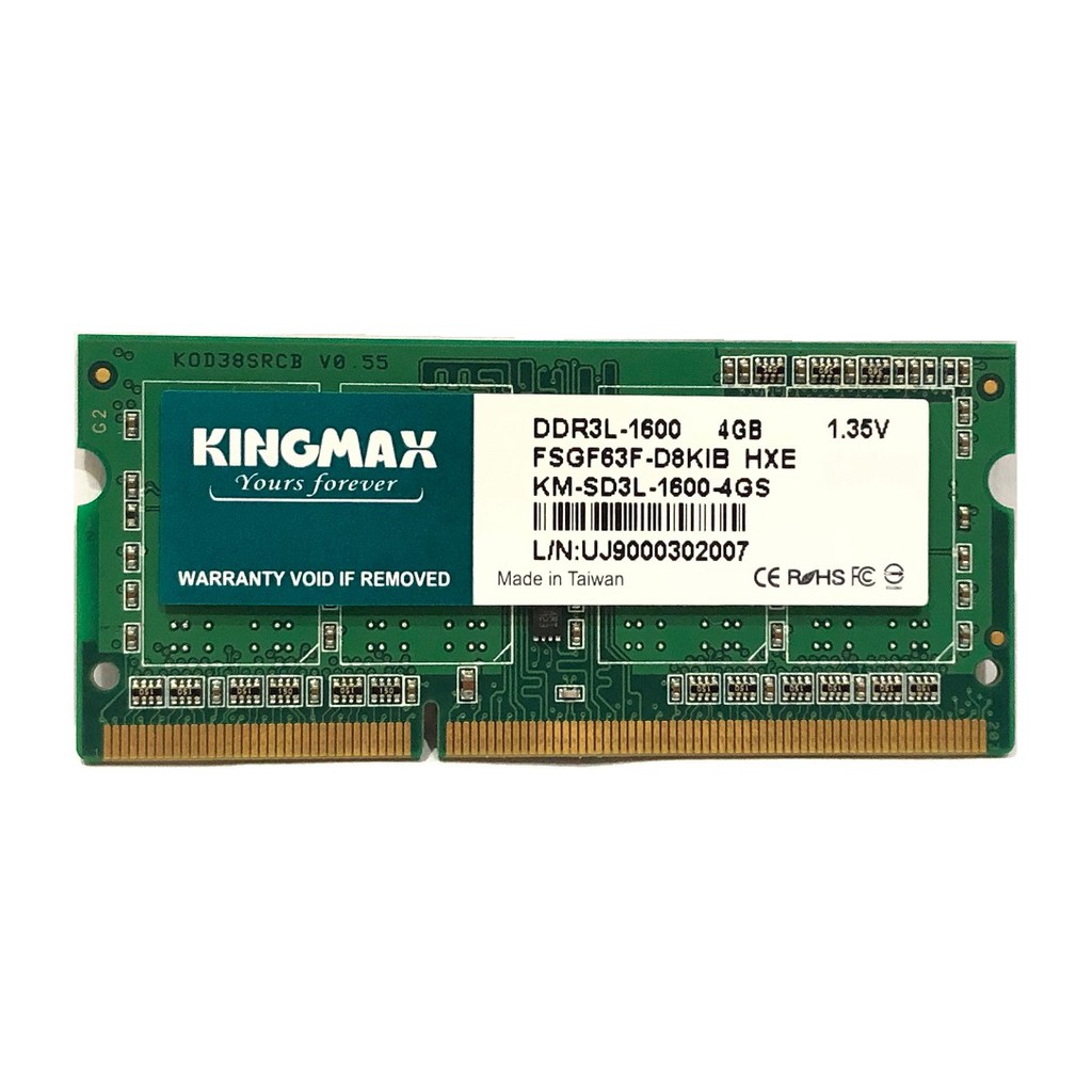 Ram Laptop Kingmax 8GB DDR3L bus 1600 - Hoàng Sơn Computer